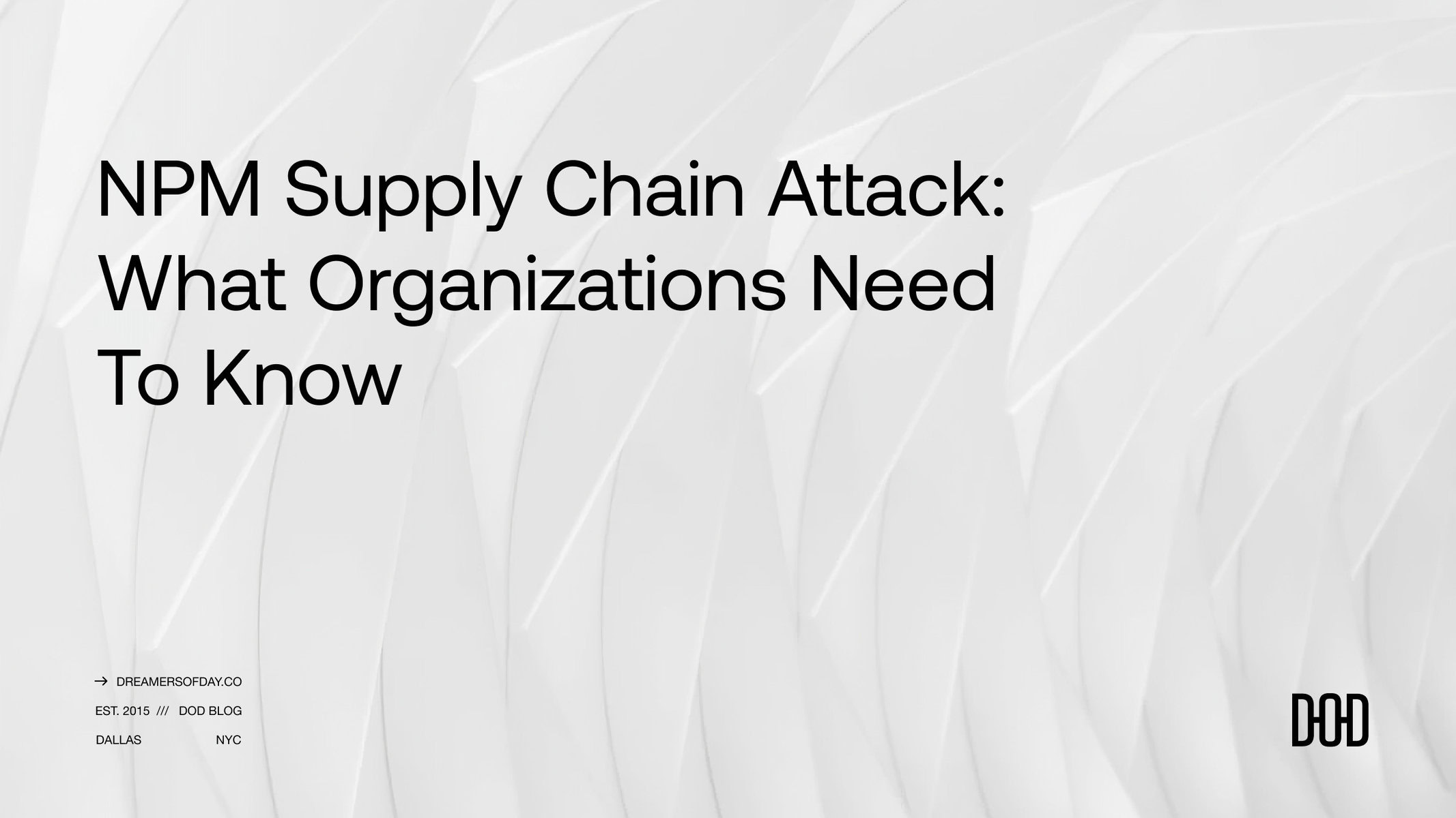 PM Supply Chain Attack: What Organizations Need to Know